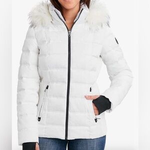 Nautica White Puffer Jacket